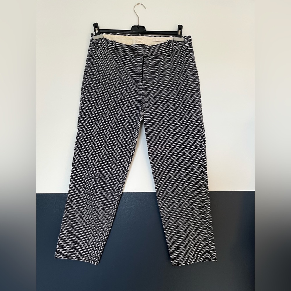 Black and white printed pants